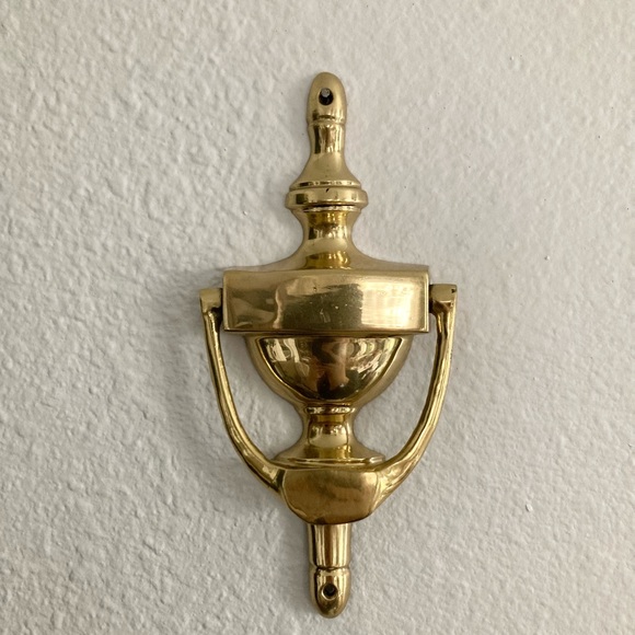 Brass door knocker - Picture 2 of 3